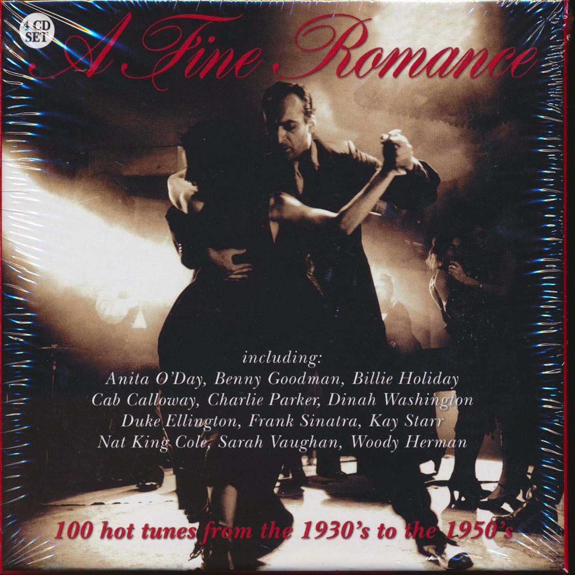 Cab Calloway, Billie Holiday, Benny Goodman, Frank Sinatra, Etc. - A Fine Romance: 100 Hot Tunes From The 1930s To The 1950s (100 tracks) (4xCD) (box set) [New CD]