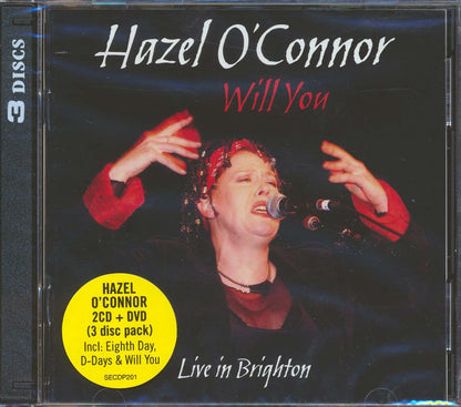 Hazel O'Connor - Will You: Live In Brighton (2xCD) (incl. DVD) (incl. large booklet) [New CD]
