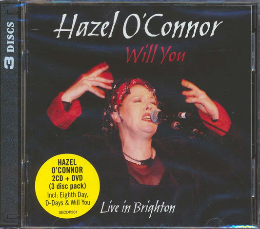 Hazel O'Connor - Will You: Live In Brighton (2xCD) (incl. DVD) (incl. large booklet) [New CD]