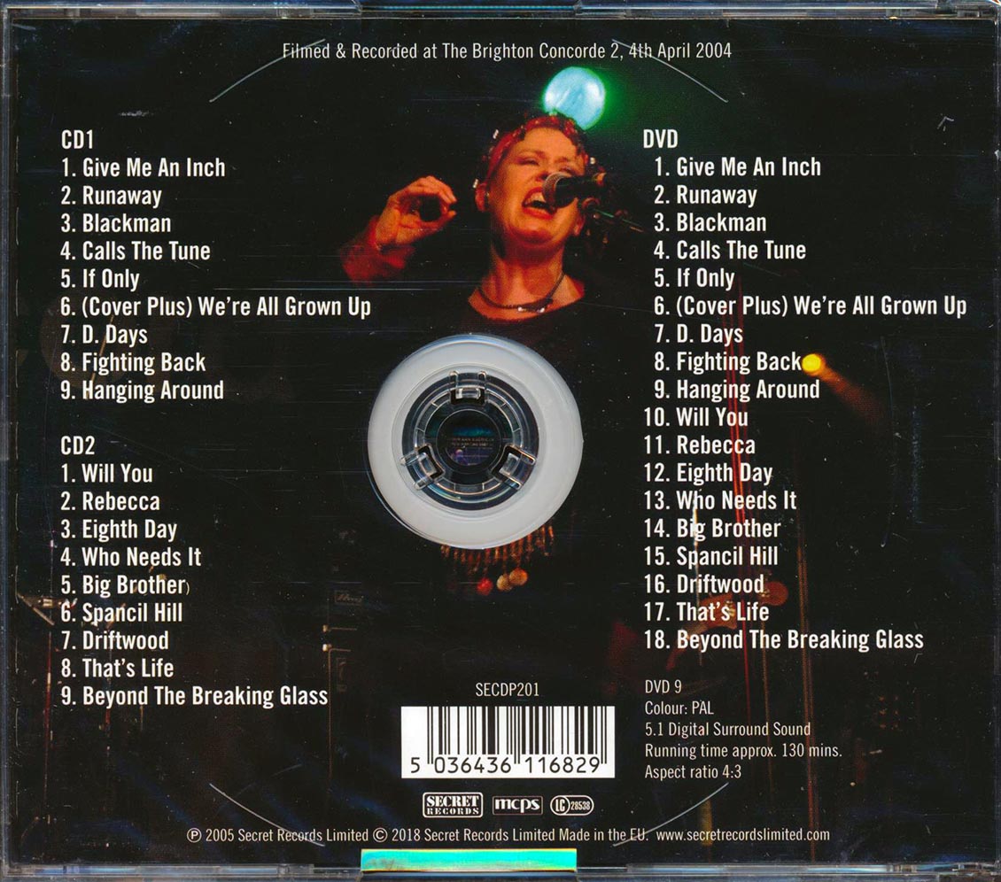 Hazel O'Connor - Will You: Live In Brighton (2xCD) (incl. DVD) (incl. large booklet) [New CD]