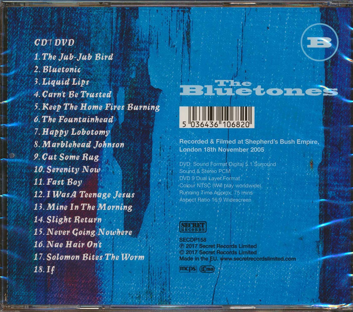 The Bluetones - Bluetonic (incl. DVD) [New CD]