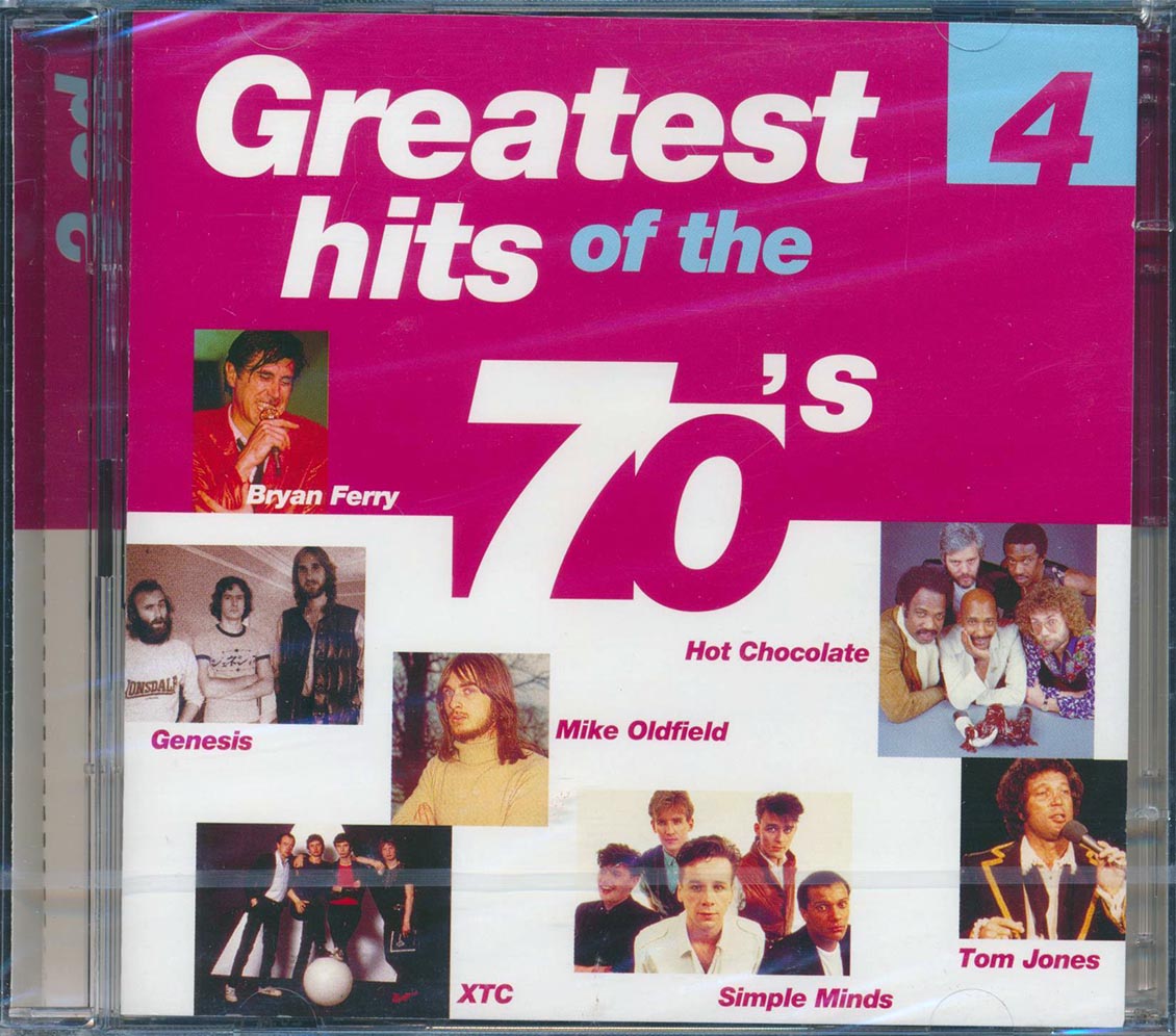 Genesis, Hot Chocolate, XTC, Roxy Music, Etc. - Greatest Hits Of The 70s Volume 4 (36 tracks) (2xCD) [New] [New CD]