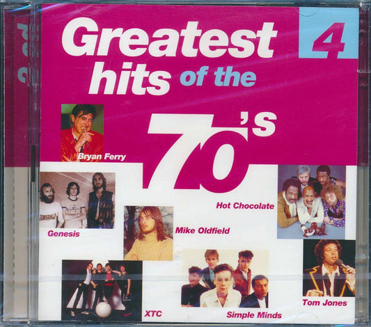 Genesis, Hot Chocolate, XTC, Roxy Music, Etc. - Greatest Hits Of The 70s Volume 4 (36 tracks) (2xCD) [New] [New CD]