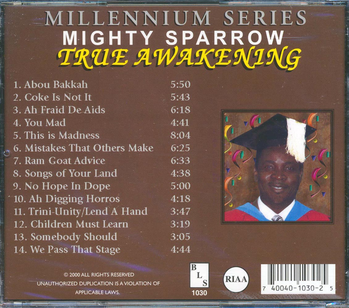 Mighty Sparrow - True Awakening [New CD]