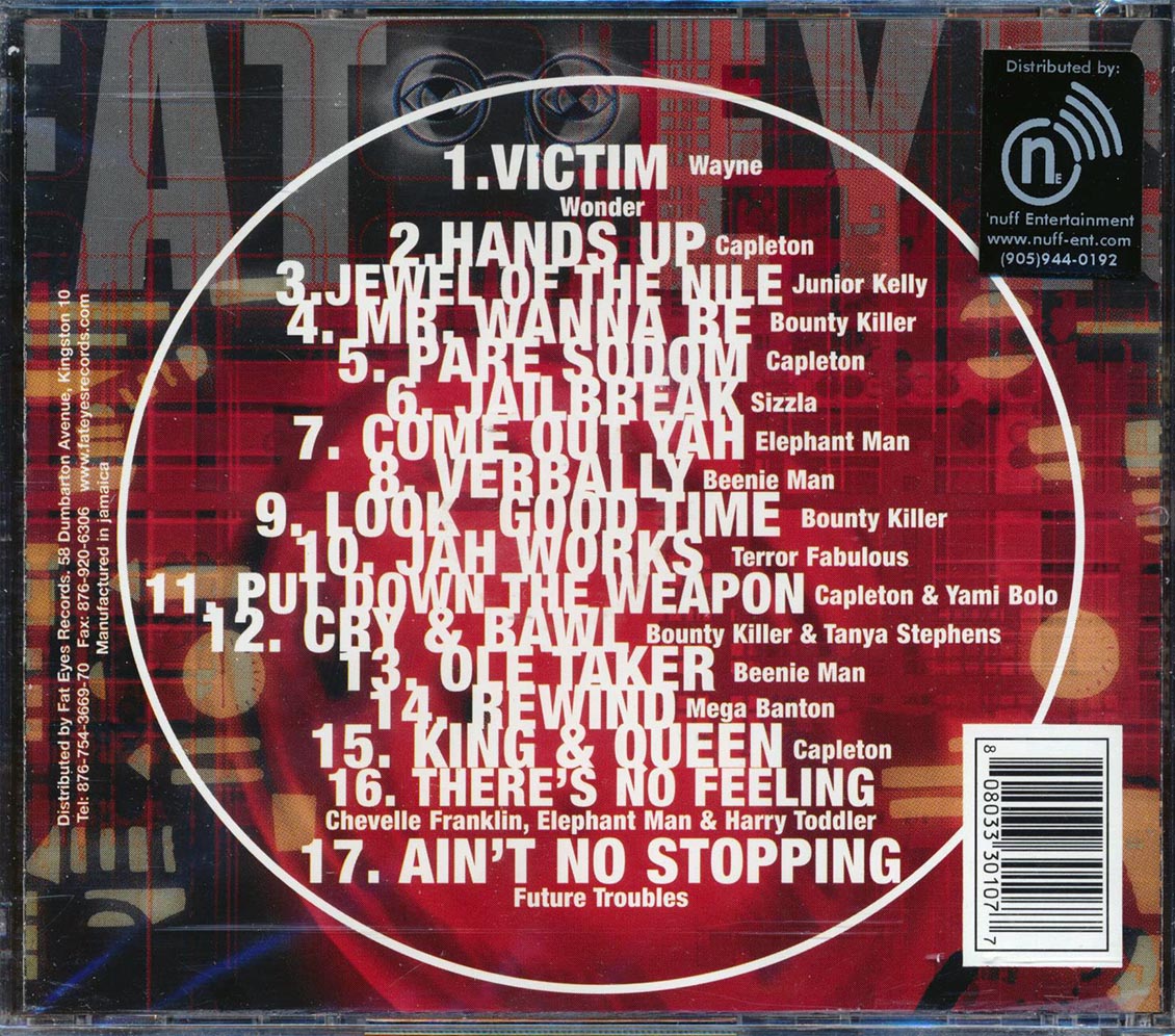 Capleton, Sizzla, Jr. Kelly, Etc. - Dancehall Attack [New CD]
