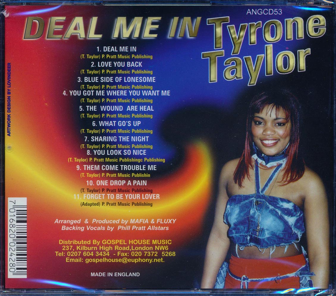 Tyrone Taylor - Deal Me In [New CD]