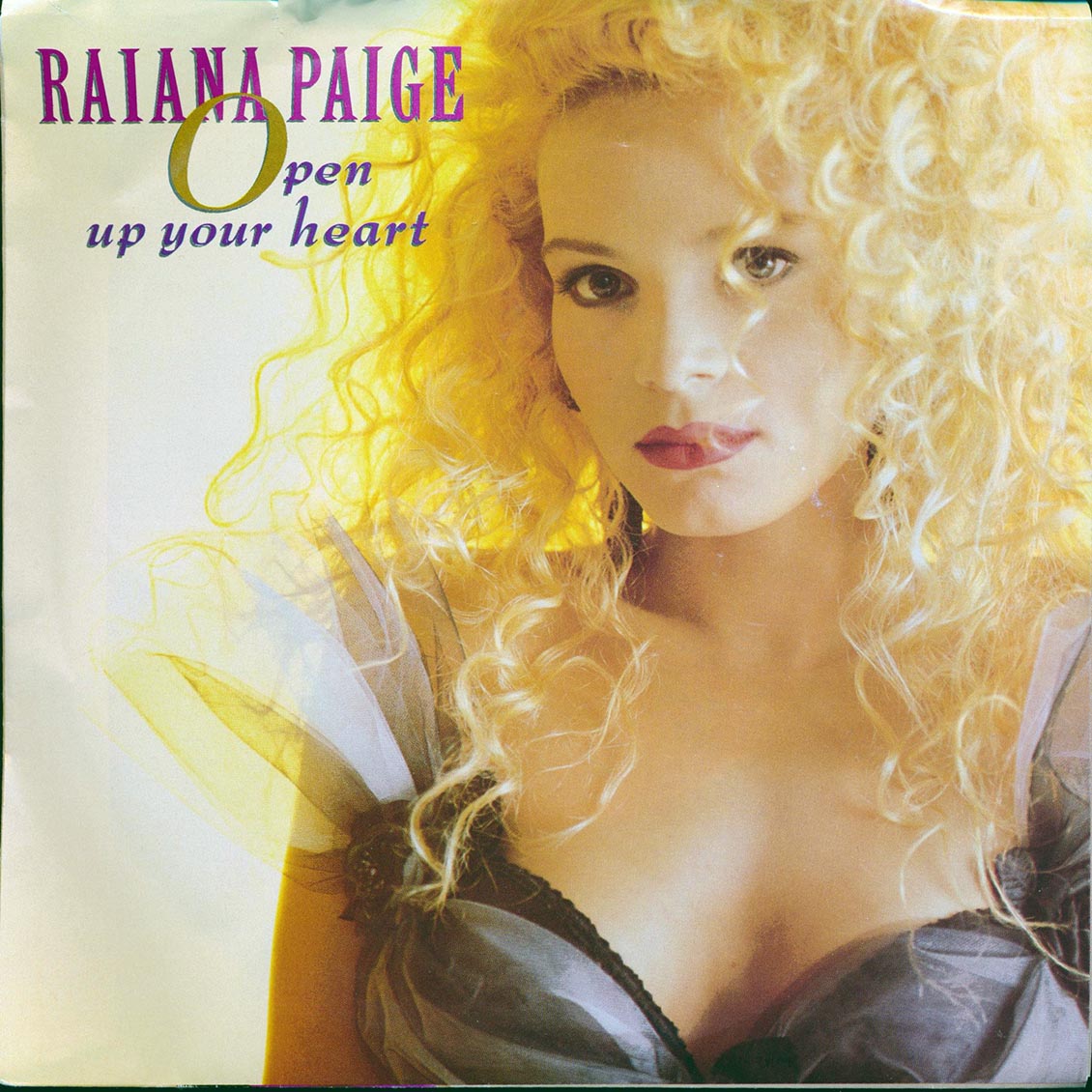 Raiana Paige - Open Up Your Heart (The Radio Mix)  /  Raiana Paige - Open Up Your Heart (12" Dance) (orig. press) [New] [New Vinyl 7"]
