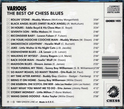 Muddy Waters, Jimmy Rogers, Eddie Boyd, Koko Taylor, Etc. - The Best Of Chess Blues (20 tracks) [New CD]