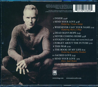 Sting - Sacred Love (promo) [New CD]