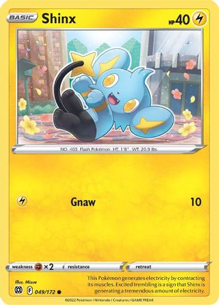 Shinx 049/172 - SWSH09 Brilliant Stars