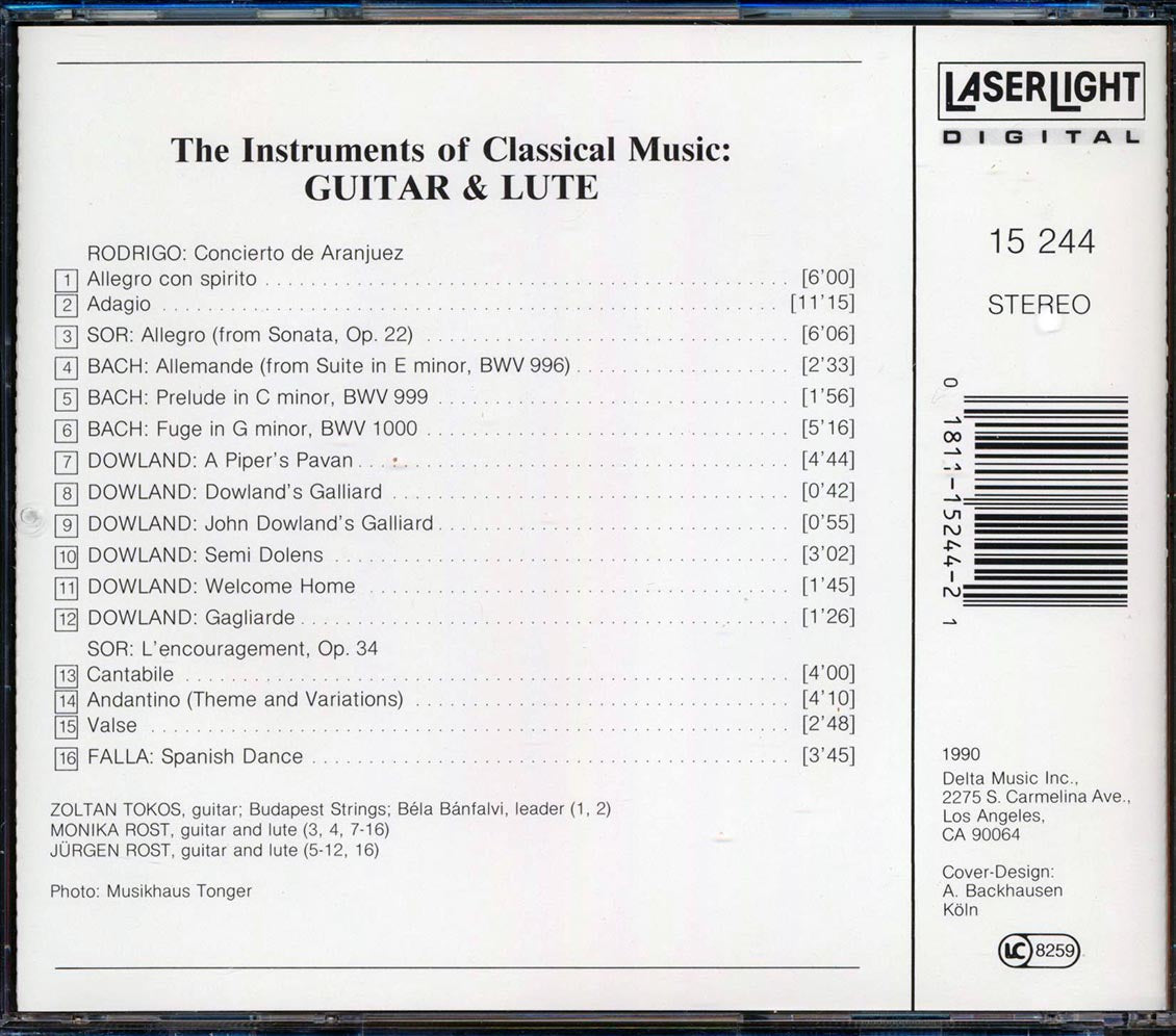 Vivaldi, Bach, Etc. - The Guitar & Lute [New CD]