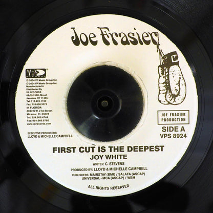 Joy White - First Cut Is The Deepest  /  Bobby Floyd - Save The Last Dance [New Vinyl 7"]