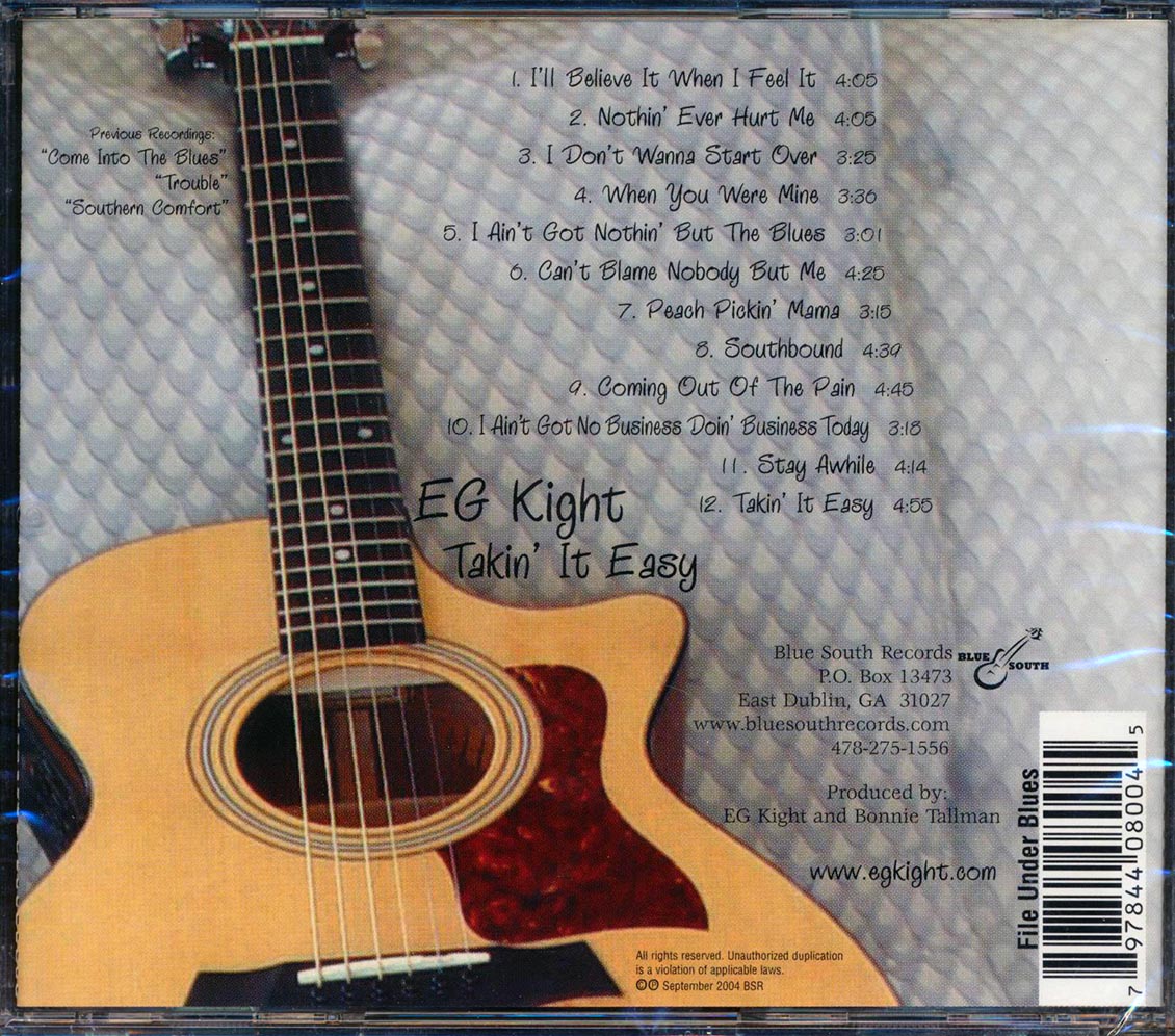 EG Kight - Takin' It Easy [New CD]