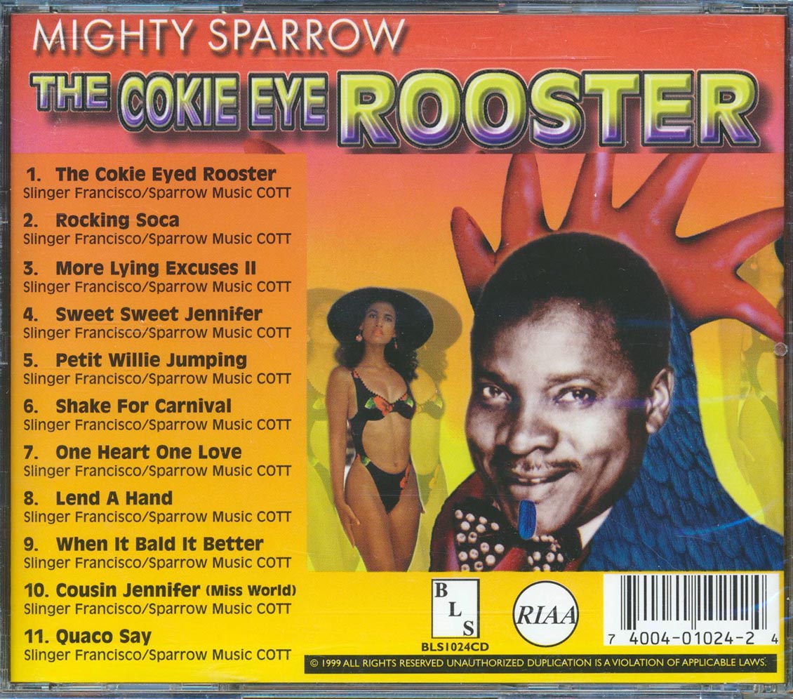 Mighty Sparrow - The Cokie Eye Rooster [New CD]