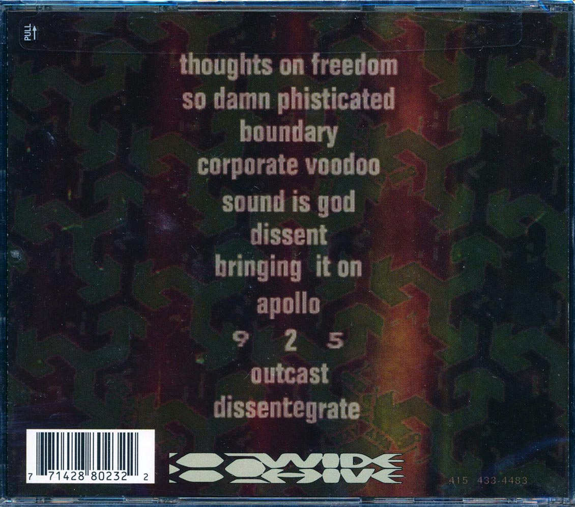 Dissent - Dissent [New CD]