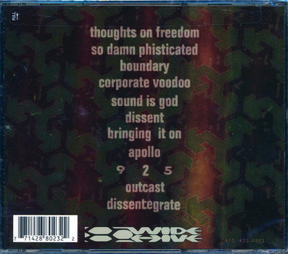 Dissent - Dissent [New CD]