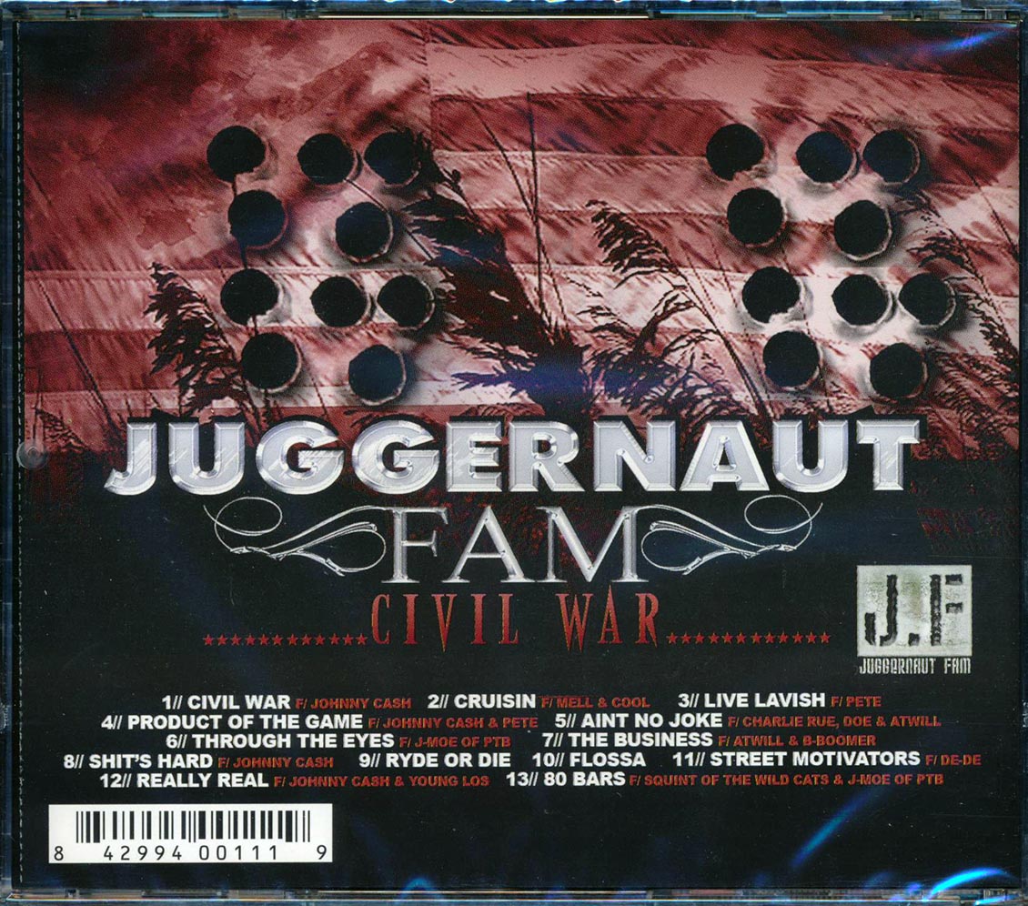 Juggernaut Fam - Civil War [New CD]
