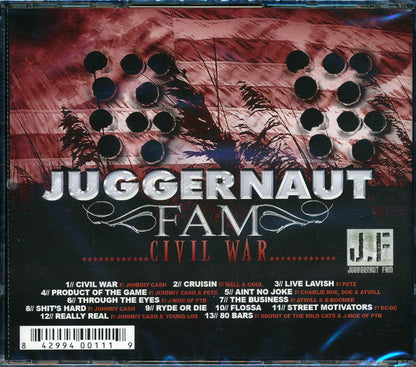 Juggernaut Fam - Civil War [New CD]