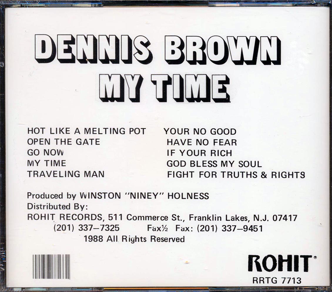 Dennis Brown - My Time [New CD]