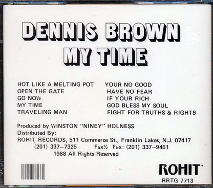 Dennis Brown - My Time [New CD]