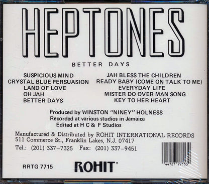 The Heptones - Better Days [New CD]