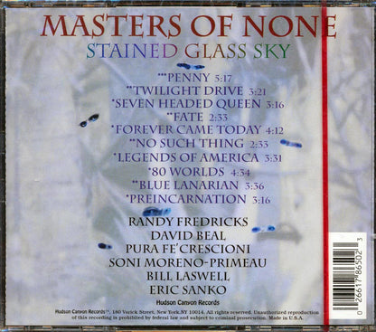 Masters Of None - Stained Glass Sky [New CD]