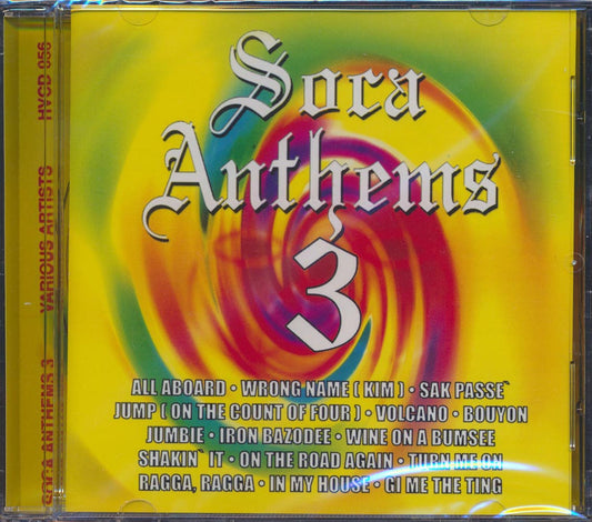 Krosfyah, Square One, Scrunter, Etc - Soca Anthems 3 [New CD]