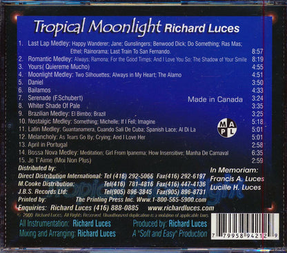 Richard Lucas - Tropical Moonlight [New CD]