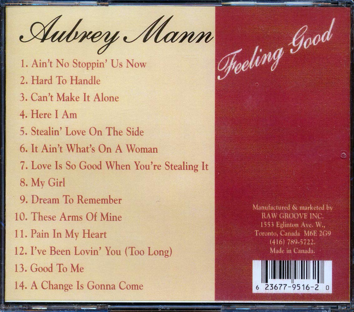 Aubrey Mann - Feeling Good [New CD]