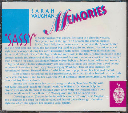 Sarah Vaughan - Memories (66 tracks) (5xCD) [New CD]