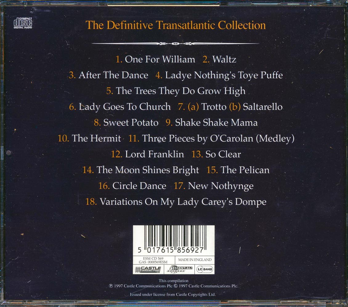 John Renbourn - The Definitive Transatlantic Collection [New CD]