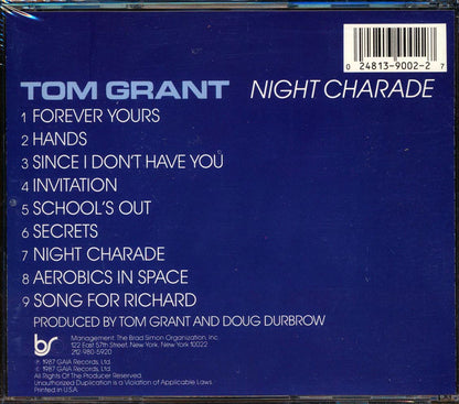 Tom Grant - Night Charade [New CD]