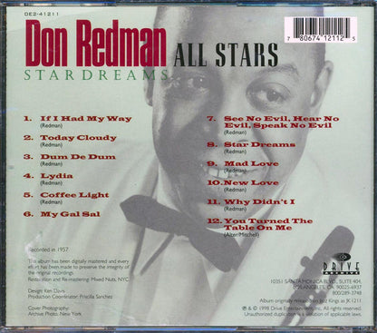 Don Redman & His All Stars - Stardreams [New CD]