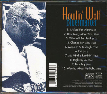 Howlin' Wolf - Bluesmaster [New CD]