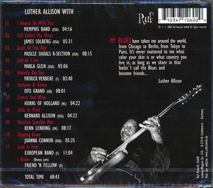 Luther Allison & Friends - Pay It Forward (incl. 8-page booklet) [New CD]