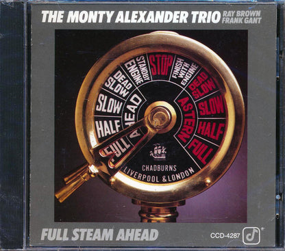 Monty Alexander Trio - Full Steam Ahead [New CD]