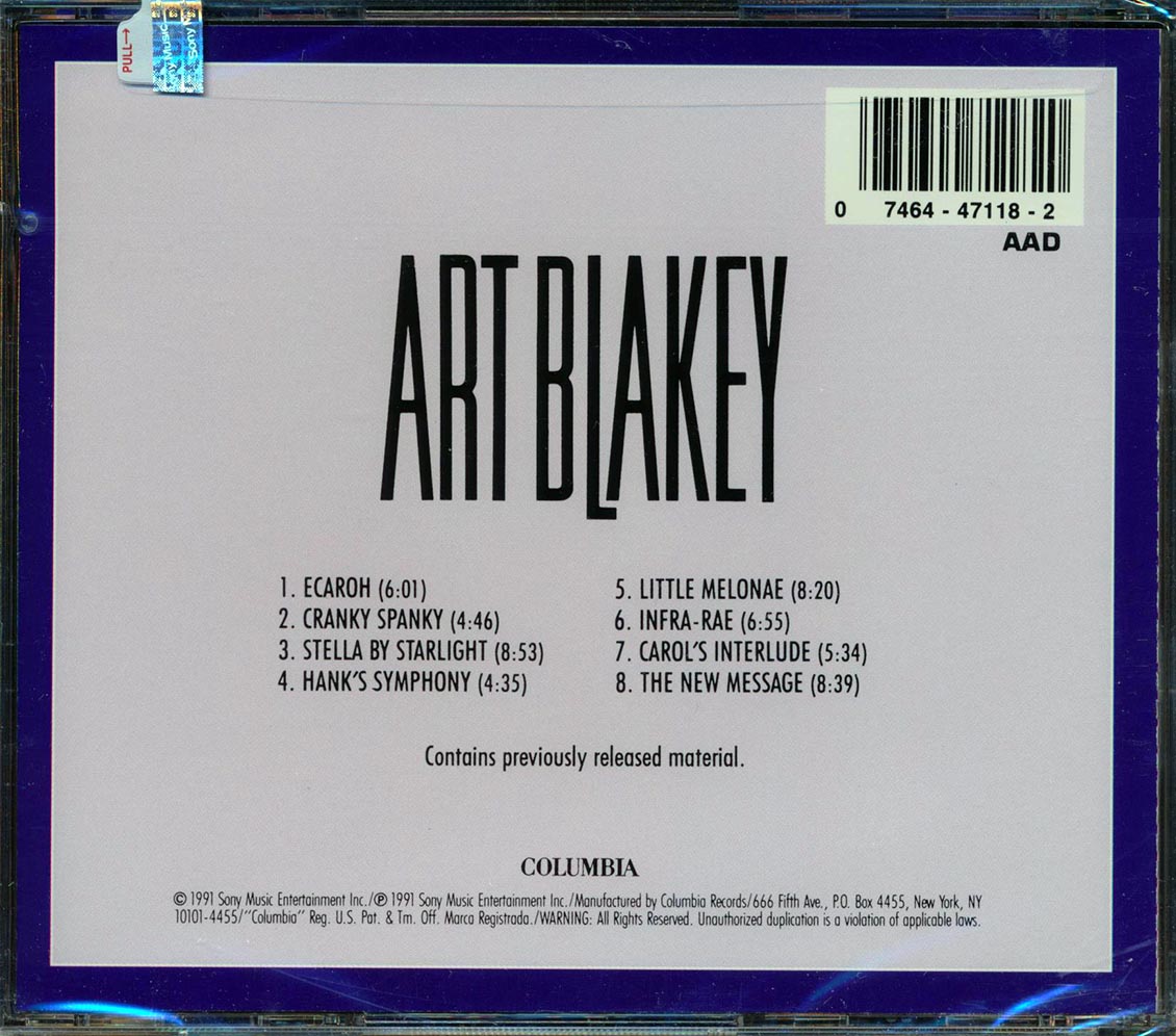 Art Blakey - The Jazz Messenger (remastered) [New CD]