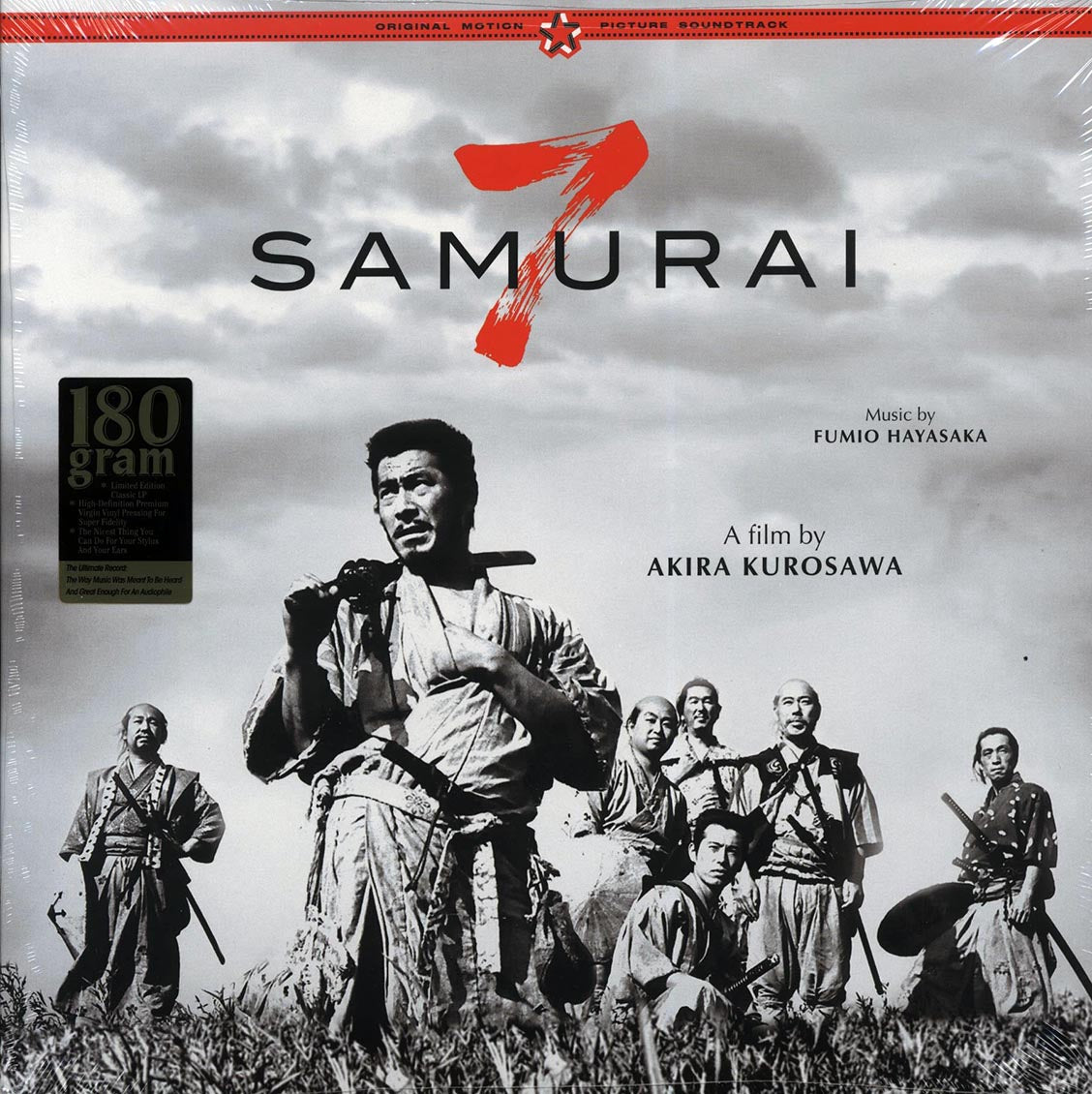 Funio Hayasaka - 7 Samarai: Original Motion Picture Soundtrack (ltd. ed.) (180g) (High-Def VV) [New Vinyl Record LP]