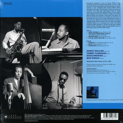 Sonny Rollins - Saxophone Colossus (+2 bonus tracks) (ltd. ed.) (180g) [B] [New Vinyl Record LP]