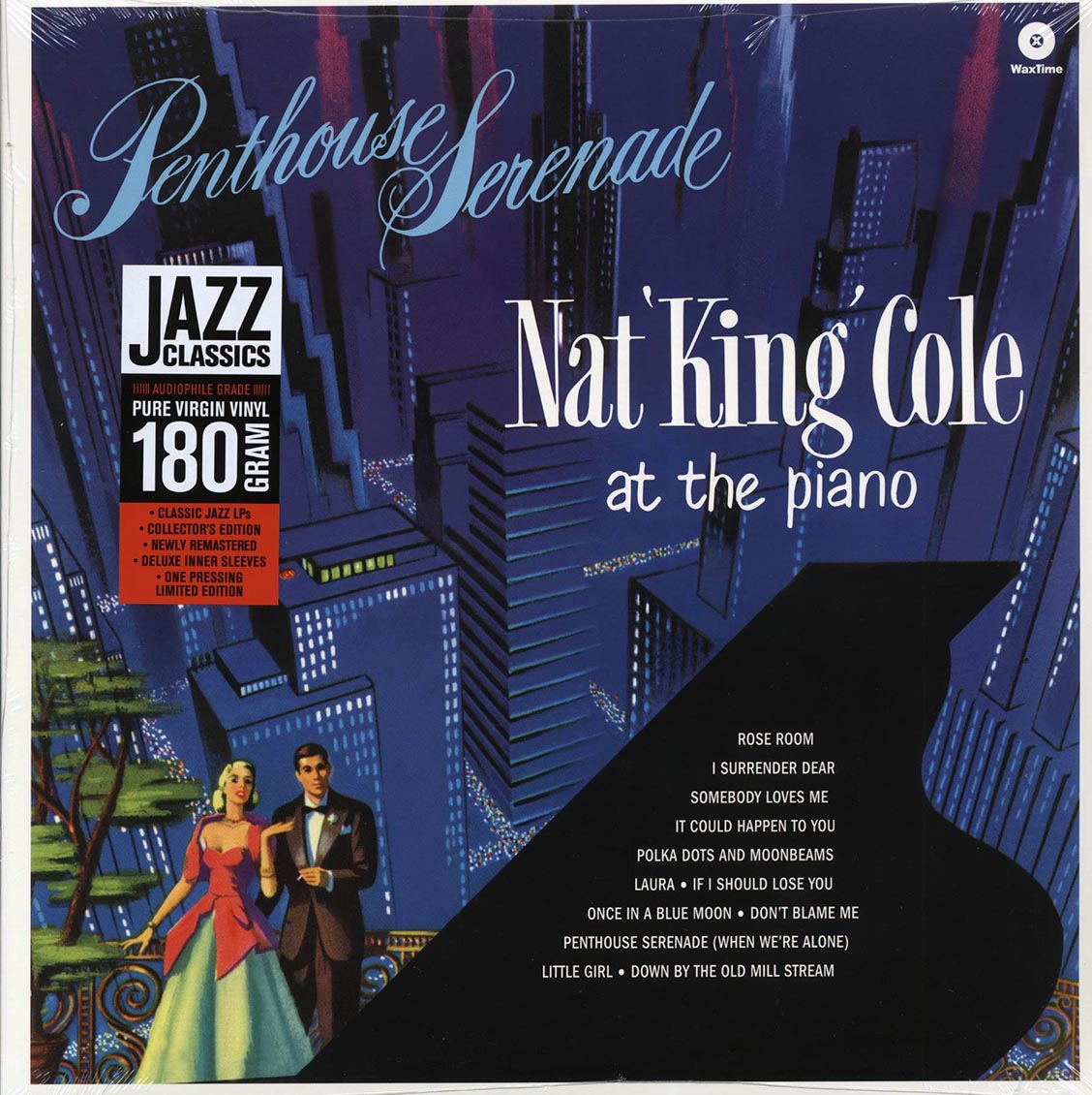 Nat King Cole - Penthouse Serenade: Nat King Cole At The Piano (+ 3 bonus tracks) (DMM) (ltd. ed.) (180g) (High-Def VV) (remastered) [New Vinyl Record LP]