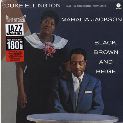 Duke Ellington & His Orchestra, Mahalia Jackson - Black, Brown And Beige (+3 bonus tracks) (ltd. ed.) (180g) (remastered) [New Vinyl LP]