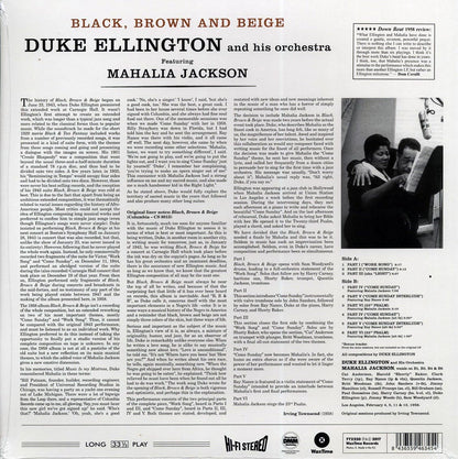 Duke Ellington & His Orchestra, Mahalia Jackson - Black, Brown And Beige (+3 bonus tracks) (ltd. ed.) (180g) (remastered) [New Vinyl LP]