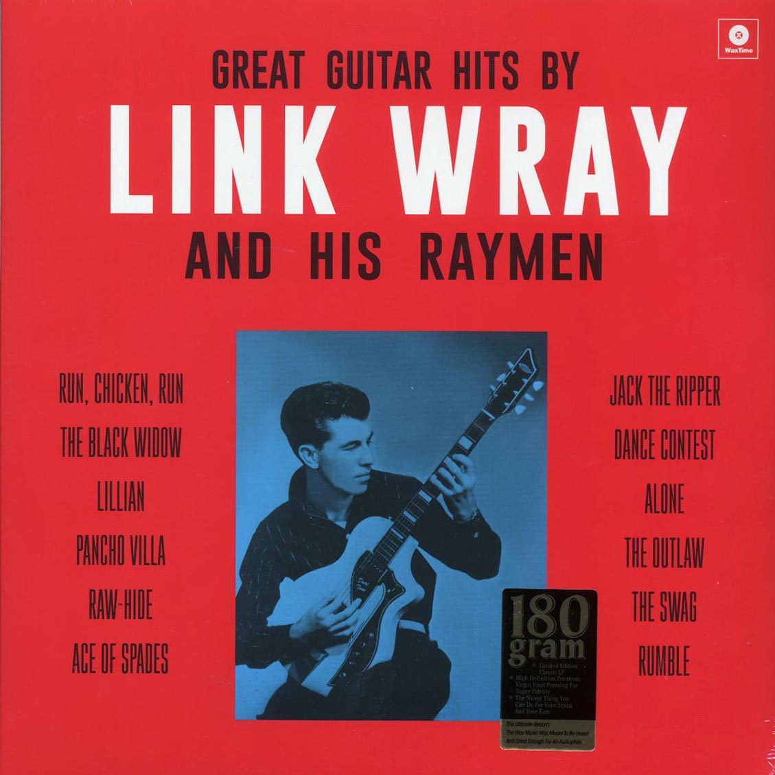 Link Wray & His Wraymen - Great Guitar Hits By Link Wray & His Raymen (+ 5 bonus tracks) (DMM) (ltd. ed.) (180g) (High-Def VV) [New Vinyl Record LP]