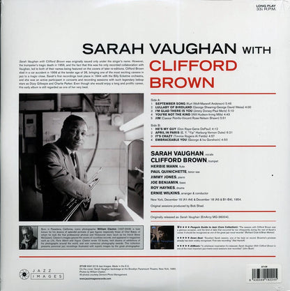 Sarah Vaughan, Clifford Brown - Sarah Vaughan With Clifford Brown (ltd. ed.) (180g) [New Vinyl Record LP]