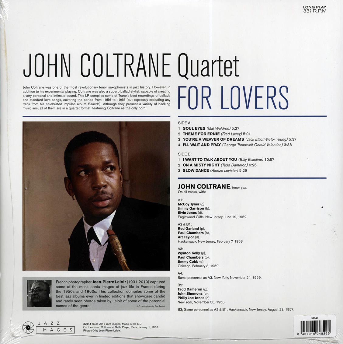 John Coltrane Quartet - For Lovers (ltd. ed.) (180g) (High-Def VV) [New Vinyl Record LP]