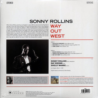 Sonny Rollins - Way Out West (ltd. ed.) (180g) [New Vinyl Record LP]