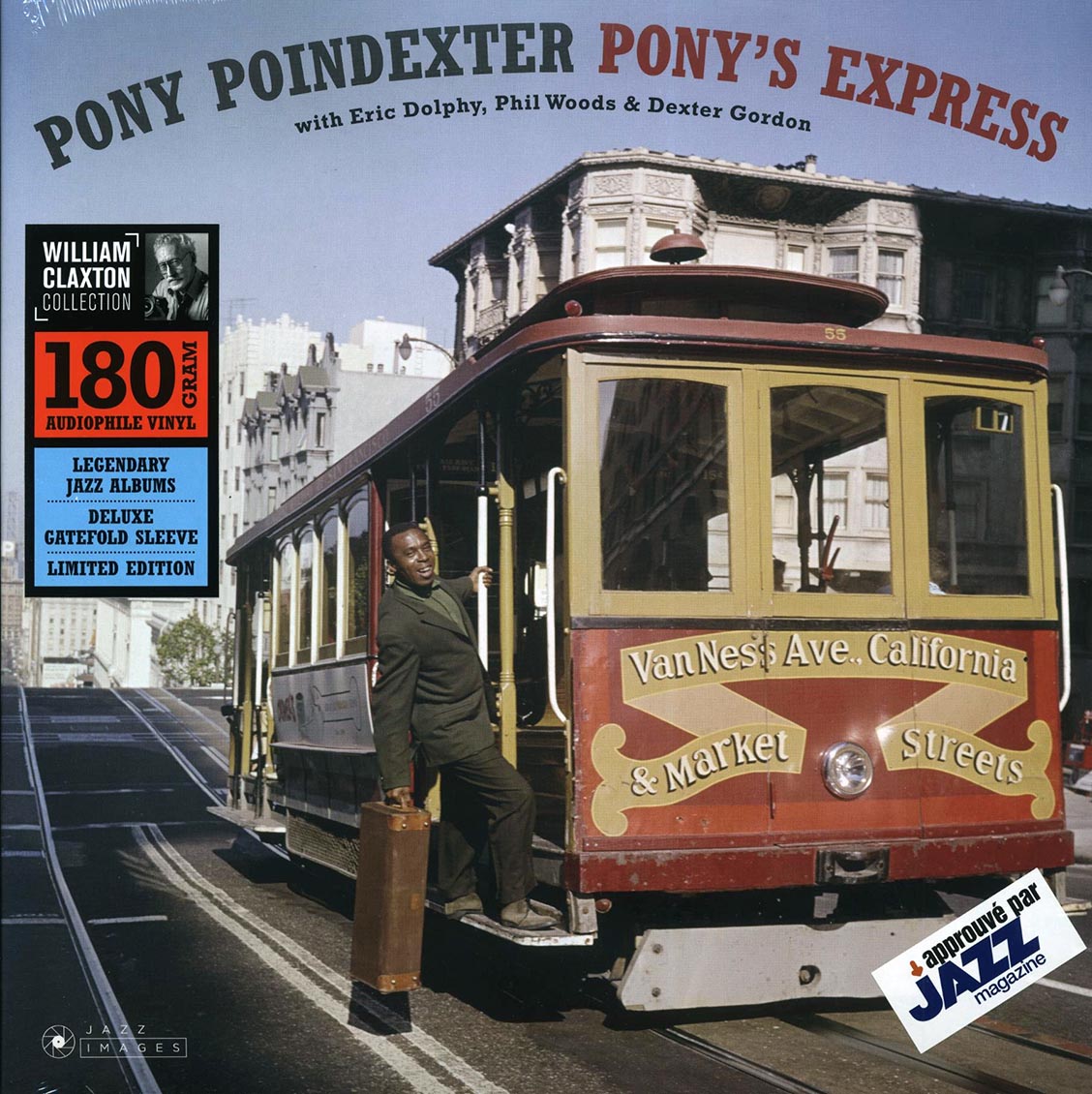 Pony Poindexter - Pony's Express (+bonus track) (ltd. ed.) (180g) (High-Def VV) [New Vinyl Record LP]