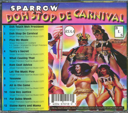 Sparrow - Doh Stop De Carnival [New CD]