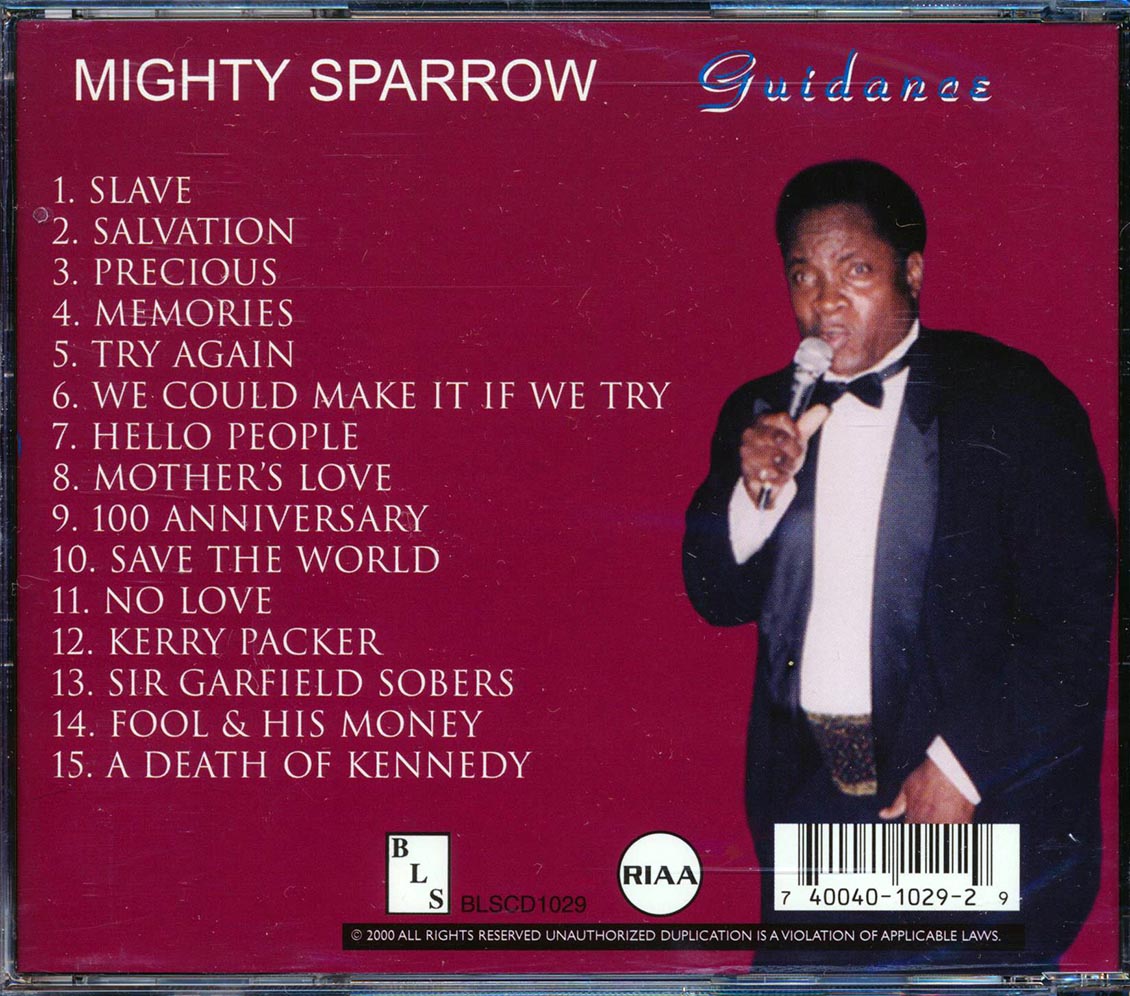 Mighty Sparrow - Guidance: Millennium Series [New CD]