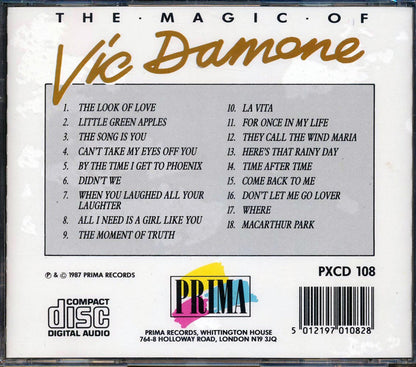 Vic Damone - The Magic Of Vic Damone: Eighteen Classic Love Songs [New CD]